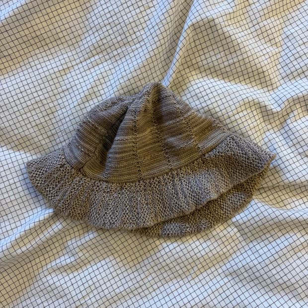 Satta x Touching Bass Knitted Bucket Hat