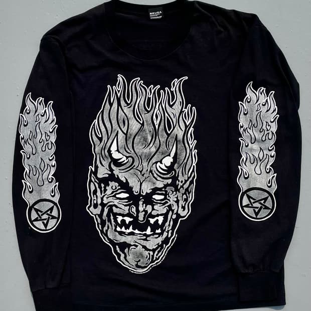 90s WhiteZombie 95-96 Tour666 Longsleeve