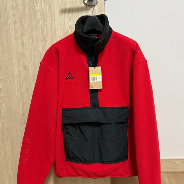 (새상품) ACG 폴라 하프 집 아노락