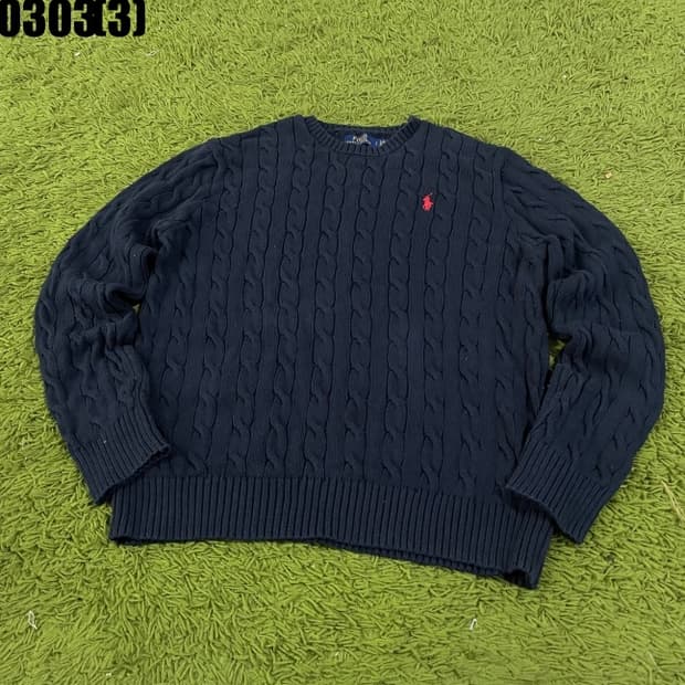 폴로 랄프로렌 케이블 니트