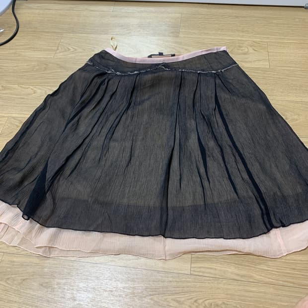 MARC JACOBS/27-28] 마크제이콥스 실크 3겹 레이어드 스커트