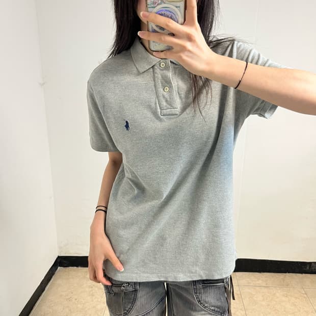 Polo Ralph Lauren Grey Collar T-Shirt