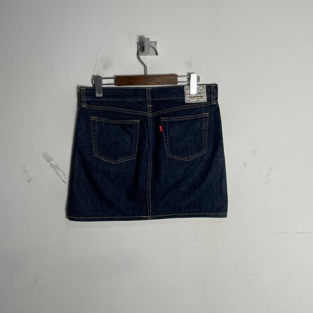 BEAMS BOY 데님 미니스커트