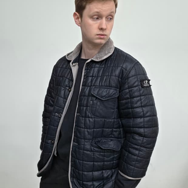 90s 씨피컴퍼니 리버서블 경량 다운 재킷