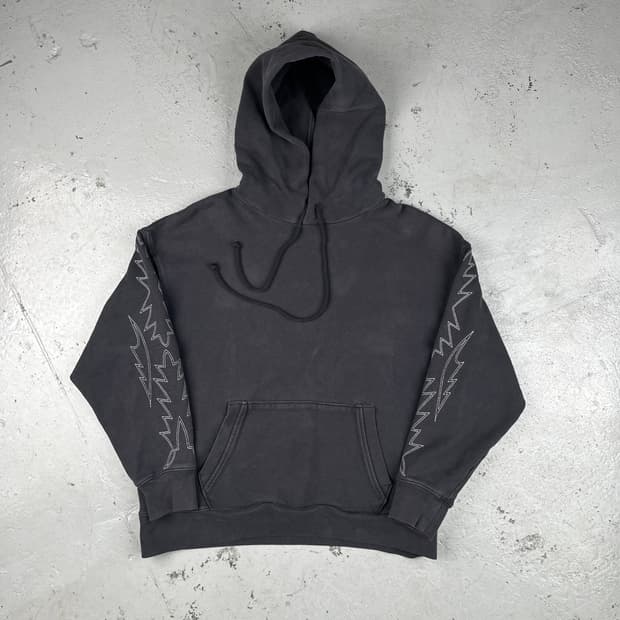 리바이스 웨스턴 자수 슬리브 후드티