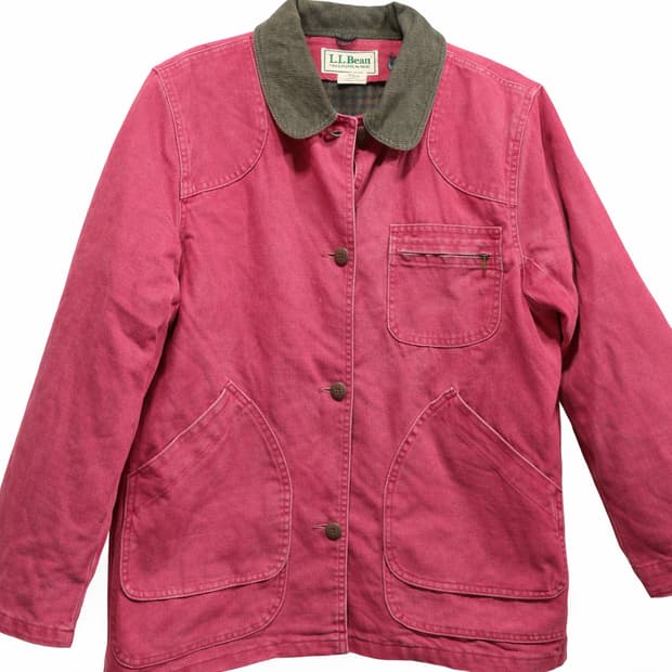 L.L.Bean 빈티지 워크자켓 핑크 / 희귀컬러 / 감성 아우터