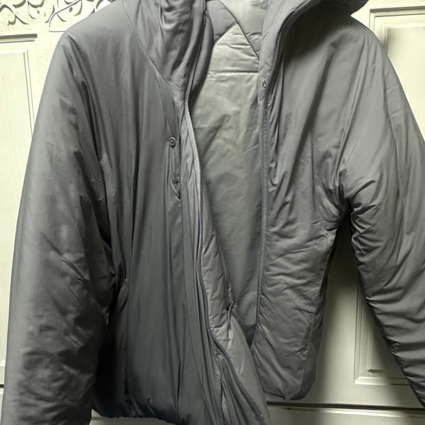 포스트아카이브 팩션 에어자켓 그레이 m