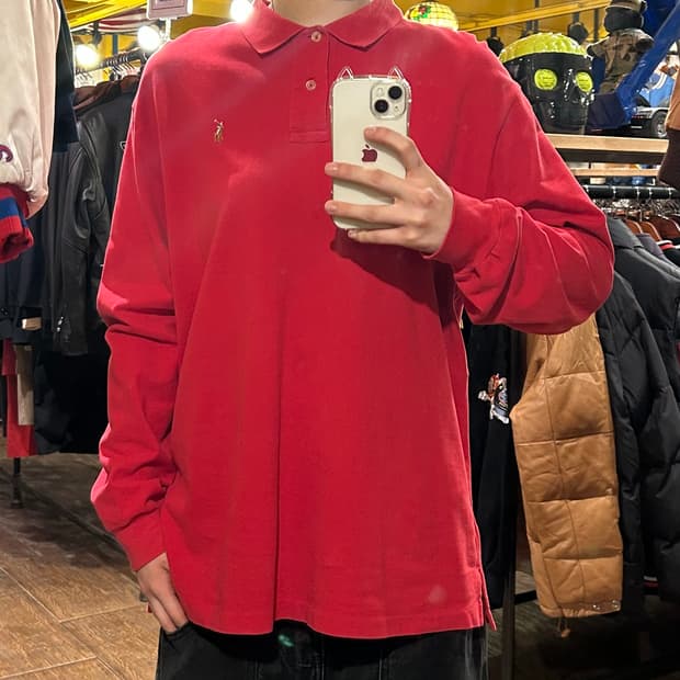 폴로 pk 카라 티셔츠 롱슬리브