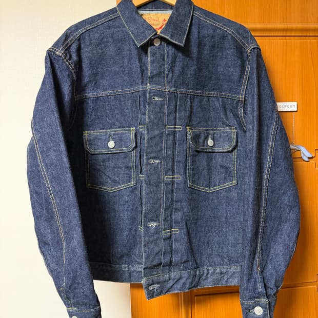 오어슬로우 데님 자켓 type2 원워시 4
