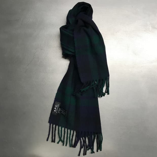 APC 아페쎄 체크 머플러