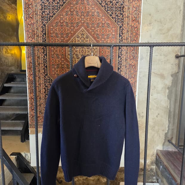 폴로랄프로렌 럭비 숄칼라니트