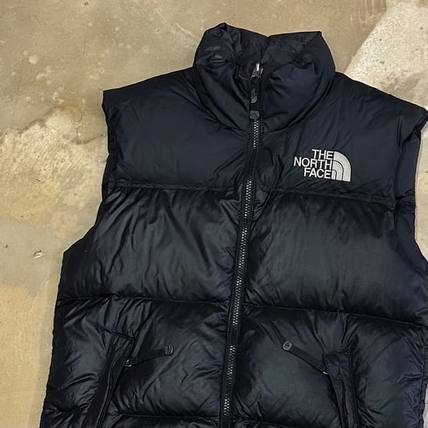 85 노스페이스 눕시 700 구스다운 패딩 베스트