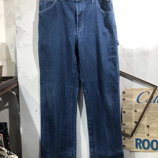 Dickies blue straight fit denim pants