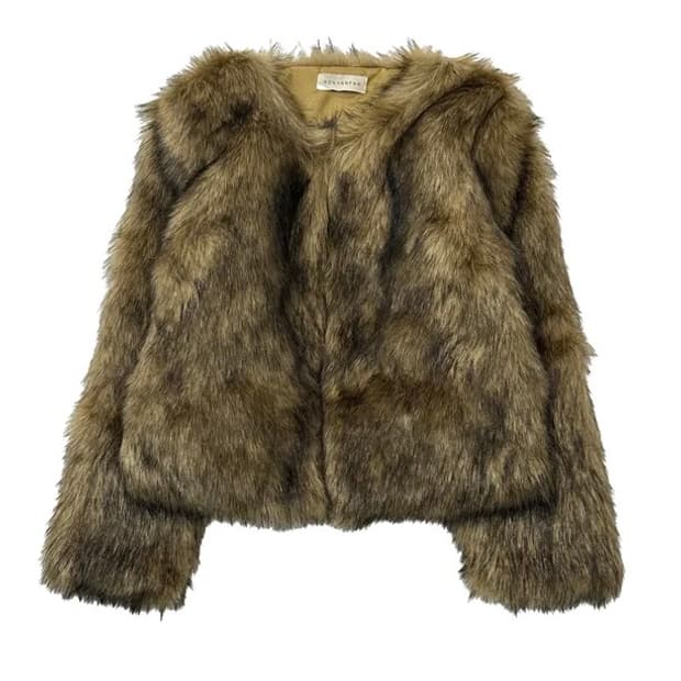 빈티지 퍼 자켓