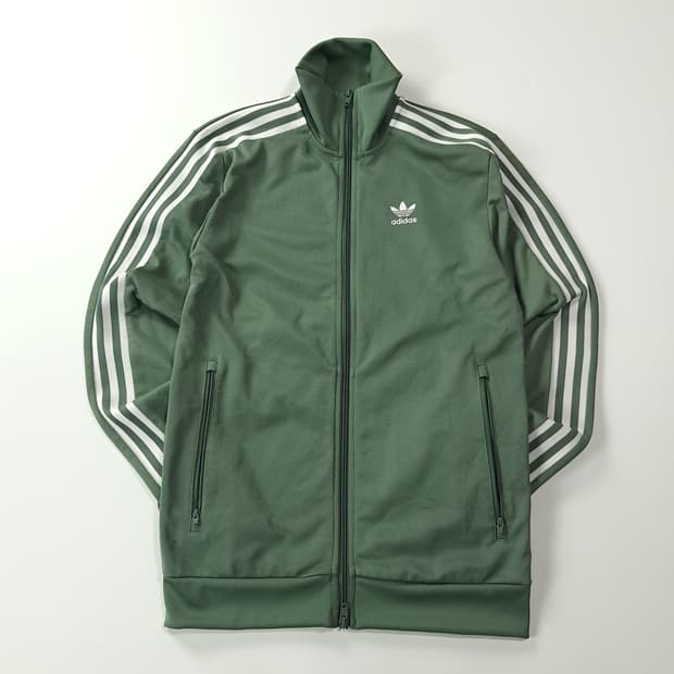 CK210 XS 아디다스 베켄바우어 투웨이 세이지그린 집업 자켓