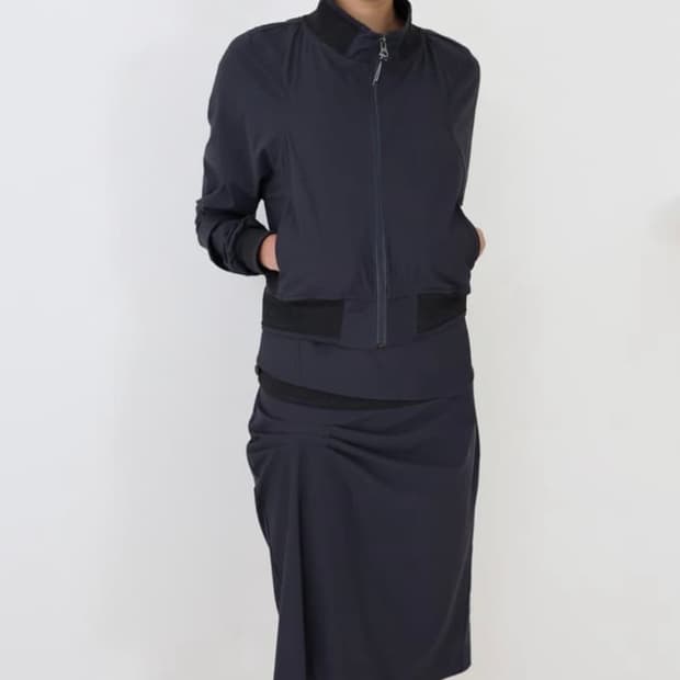 울리카 상투스 brace pintuck skirts (s)
