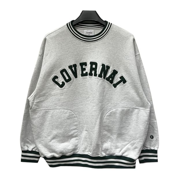 커버낫 부클 아치로고 스웻 맨투맨 L