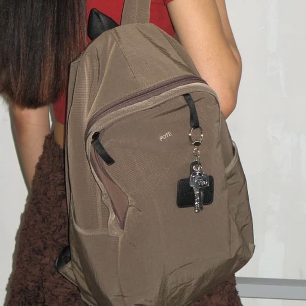 포테 클래식 백팩 모카