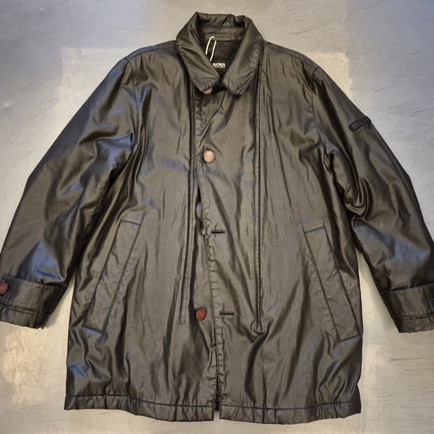 90s HUGOBOSS SPORT coated jacket