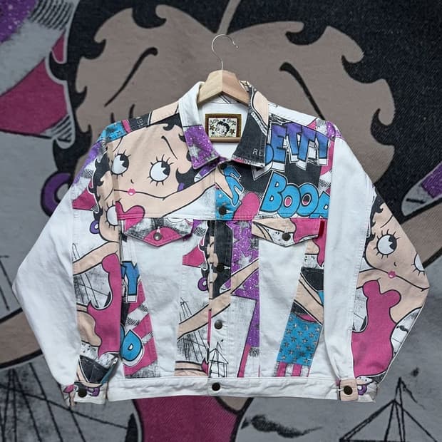 Betty Boop 00’s Denim Trucker 
