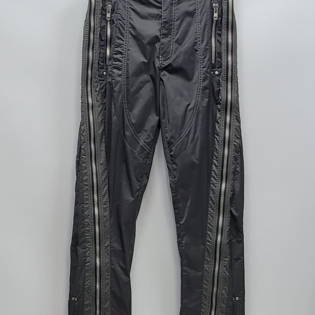 FAR FROM WHAT 파프롬왓 지퍼 트랙 팬츠 / 남 S 진그레이
