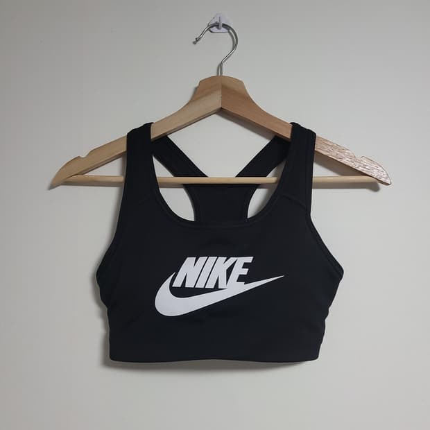 (M) NIKE 나이키 드라이핏 블랙 스포츠 브라탑