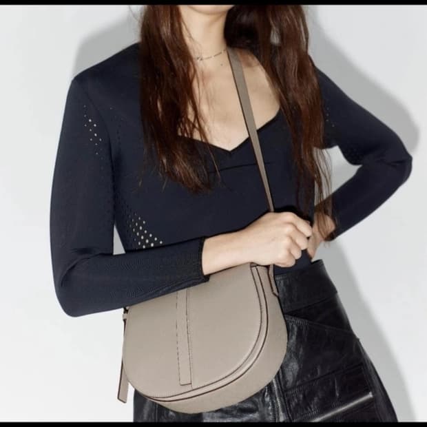 Decke 소가죽 크로스백 숄더백