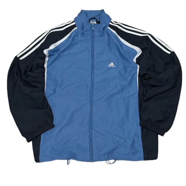 빈티지 아디다스 바람막이 블루네이비