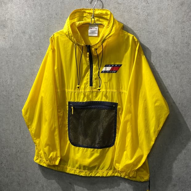 [L] 90s Tommy Hilfiger 타미 힐피거 나일론 아노락
