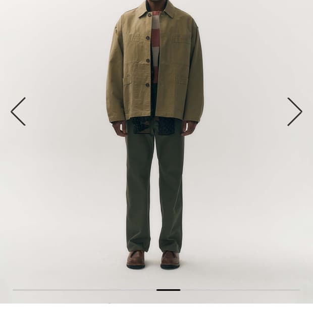 아웃스탠딩 워크자켓 베이지 (오버핏 1사이즈)