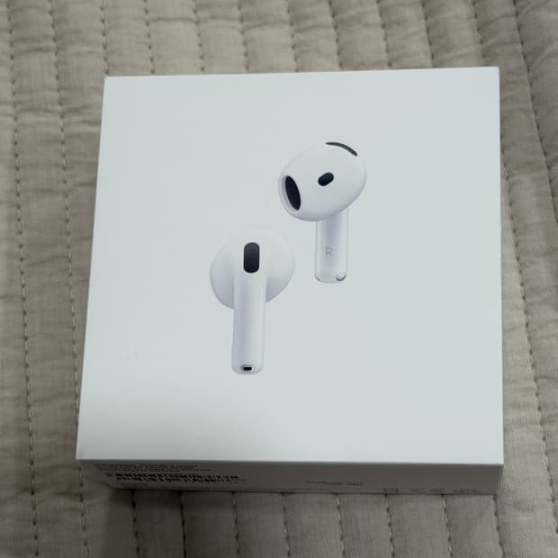 에어팟4세대 노캔0 미개봉 새상품 판매