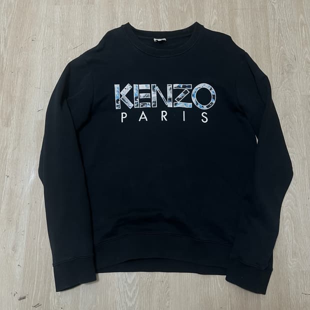 KENZO 겐조 파리스 빅로고 맨투맨 L/100 