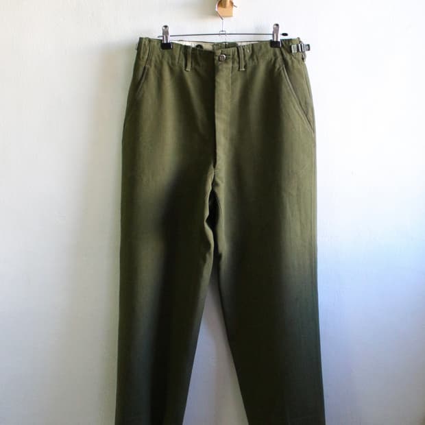 40s m-51 울 팬츠