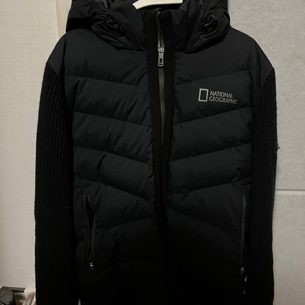 내셔널지오그래픽 니트패딩