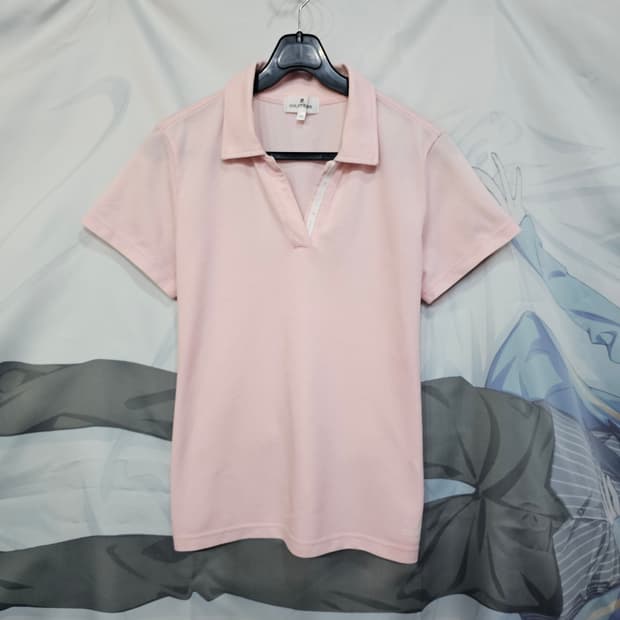 꾸레쥬  핑크  셔츠