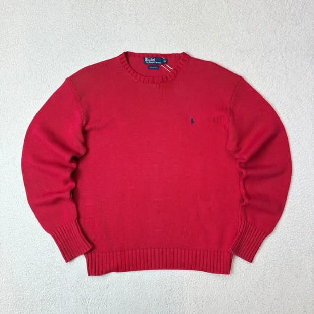 폴로 랄프로렌 90's 헤비 코튼 니트 PN6205
