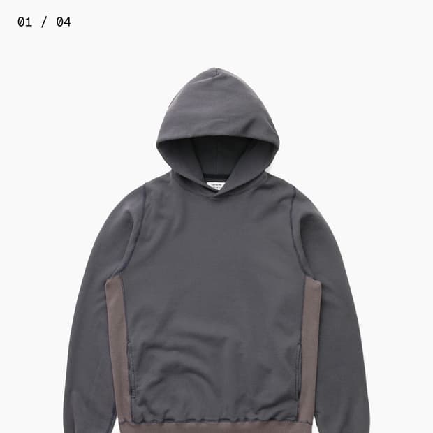 카키스 논네이티브 후드 네이비