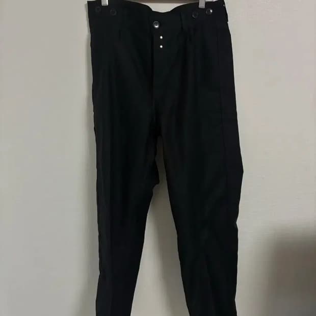 Le Travailleur Gallice 워크팬츠 블랙 