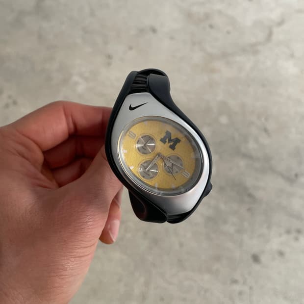 00s Nike Triax 3i Michigan Univ Watch