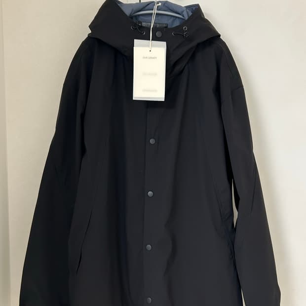 아워레가시 파라스펙 자켓 블랙 뮤티드 스쿠바