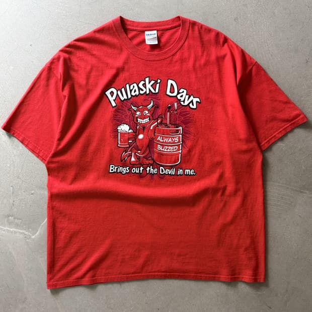 Vintage Pulaski Days Devil Tee