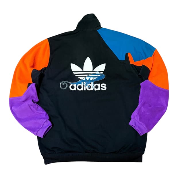 아디다스 오리지널 백빅로고 하프집업 아노락 