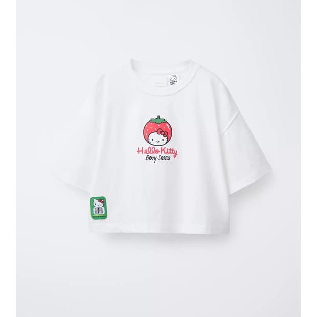 자라 헬로키티 티셔츠 자라 반팔티