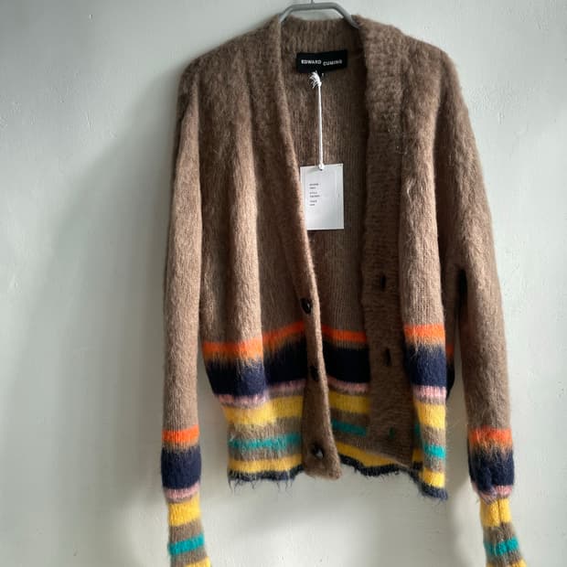 에드워드 커밍 모헤어 가디건