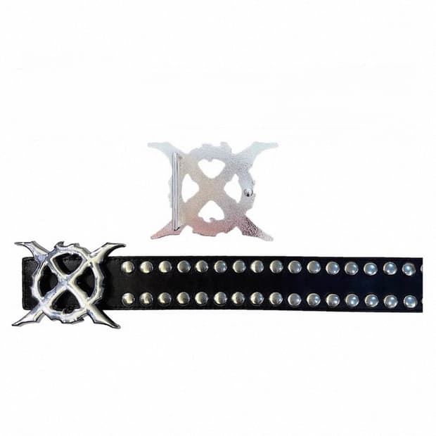 X logo 메탈 벨트⛓️🔥