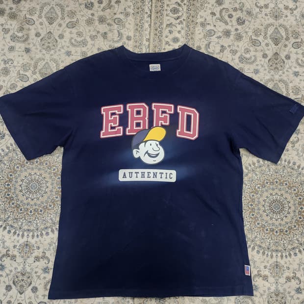 이벳필드 프린팅 반팔티 M