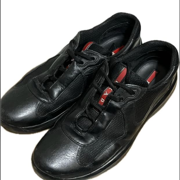 프라다 아메리카컵 무광 블랙 8사이즈 구매