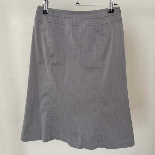 빈티지 미디 스커트