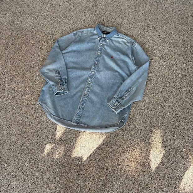 90s 폴로랄프로렌 데님셔츠