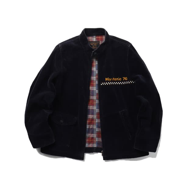 HYSTERIC GLAMOUR 90s Velour Jacket